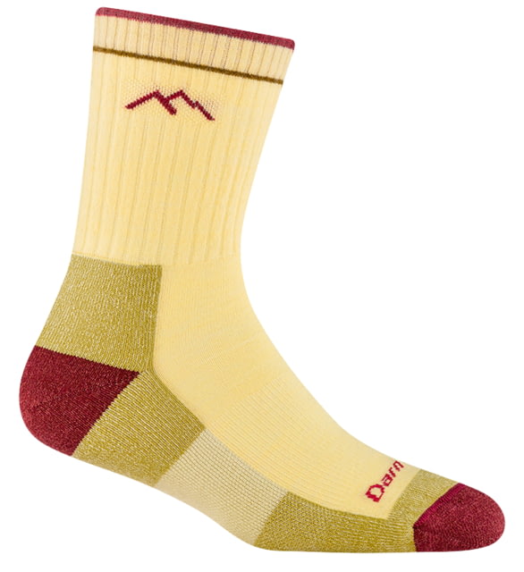Darn Tough Hiker Micro Crew Midweight Socks w/Cushion - Women's Morning Sun Medium
