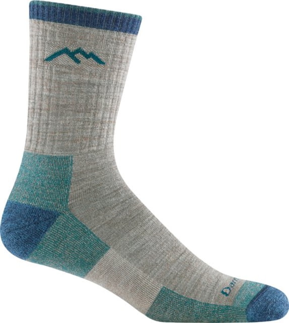 Darn Tough Hiker Micro Crew Midweight with Cushion Socks - Mens Rye Extra Large
