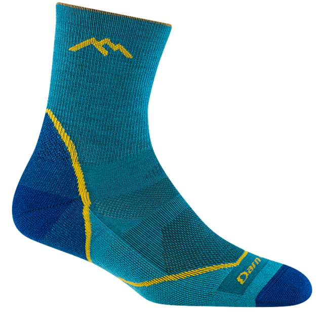 Darn Tough Light Hiker Micro Crew Lightweight Hiking Socks - Junior Cascade Large