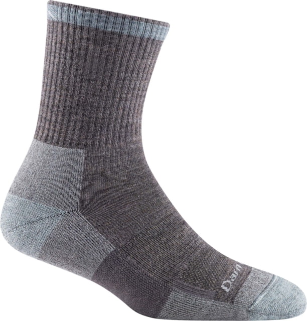 Darn Tough Mollie Beattie Micro Crew Midweight w/ Cushion Work Sock - Womens Shale Small