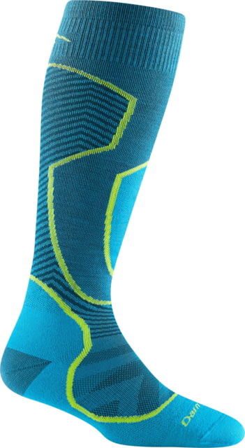 Darn Tough Outer Limits OTC Lightweight w/ Cushion/ Padded Shin Socks - Women's Cascade Small