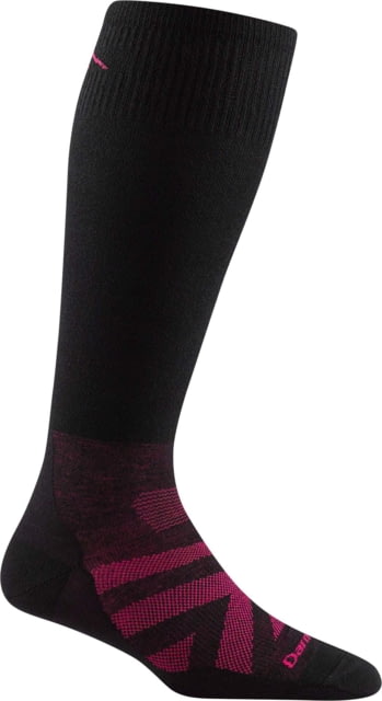 Darn Tough RFL Thermolite Over-The-Calf Ultra-Lightweight Ski Sock - Womens Black Medium