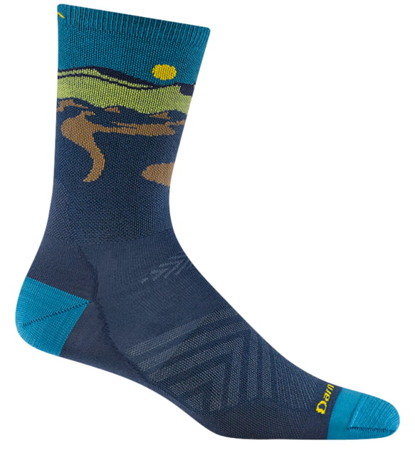 Darn Tough Ridge Runner Micro Crew Ultra-Lightweight Socks - Men's Midnight X-Large