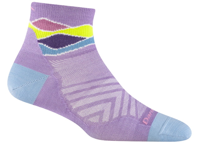 Darn Tough Run 1/4 Ultra-Lightweight Socks - Women's Lavender Large