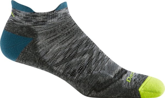 Darn Tough Run No Show Tab Ultra-Lightweight with Cushion Socks - Mens Comet Medium