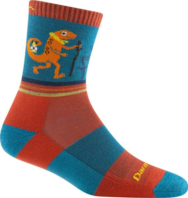 Darn Tough Sal Micro Crew Lightweight with Cushion Lava Medium