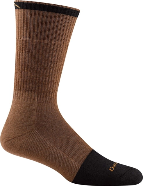 Darn Tough Steely Boot Midweight w/ Cushion Work Sock - Mens w/ Full Cushion Toe Box Timber Extra Large