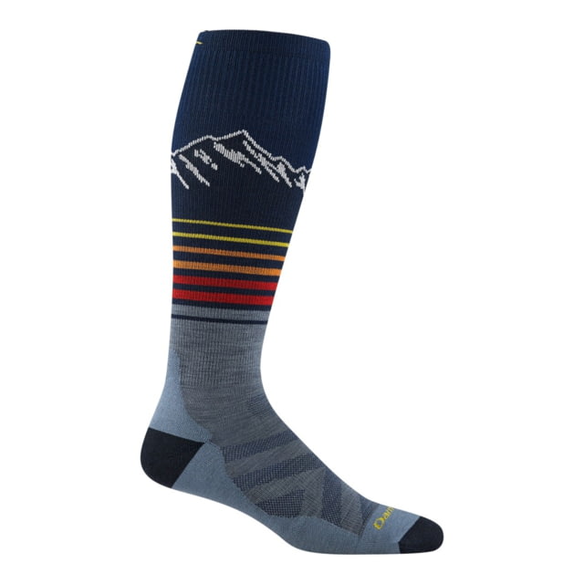 Darn Tough Steep Lines OTC Lightweight with Cushion Socks - Men's Eclipse Medium