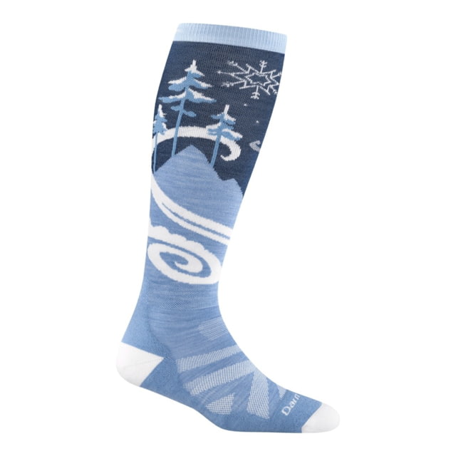 Darn Tough Swirlwind OTC Lightweight with Cushion Socks - Women's Midnight Large