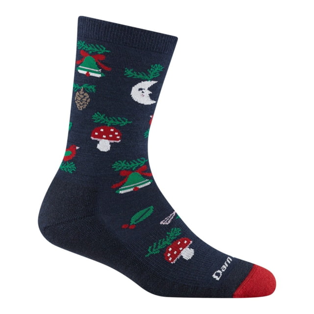Darn Tough Darn Tough Tinsel Town Crew Lightweight with Cushion Socks - Women's Eclipse Large