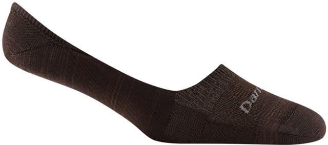 Darn Tough Darn Tough Top Down Solid No Show Invisible Lightweight Sock - Womens Espresso Medium