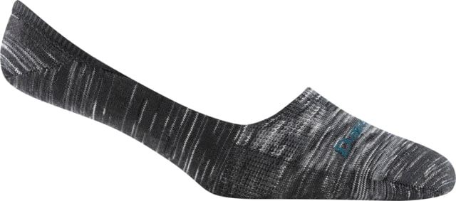 Darn Tough Darn Tough Top Down Solid No Show Invisible Lightweight Sock - Womens Space Gray Medium