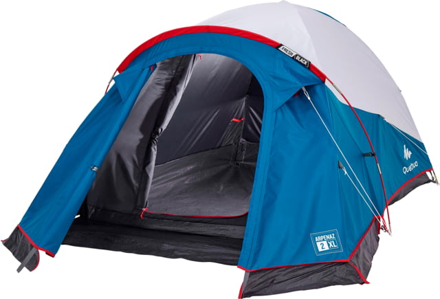 Decathlon Quechua Arpenaz Fresh & Black Waterproof Camping Tent 2XL Blue 2 Person