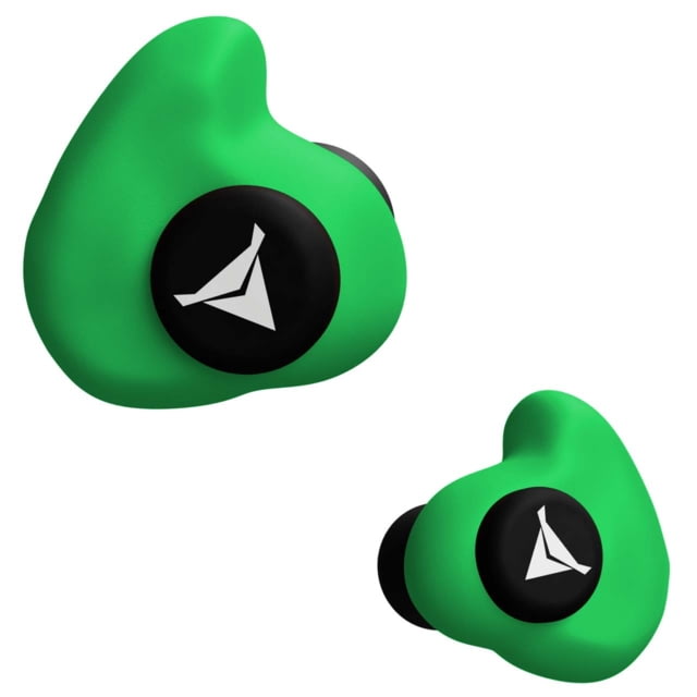 Decibullz Custom Molded Earplugs Green Standard