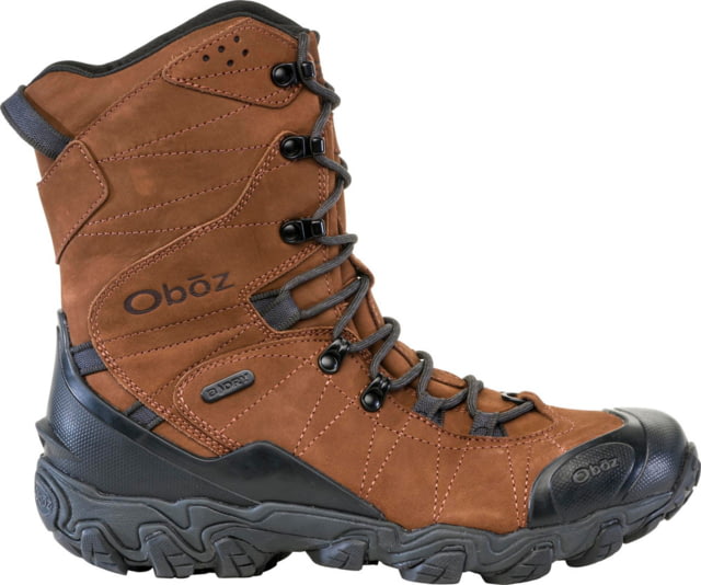 DEMO Oboz Bridger 10in Insulated Waterproof Boots - Men's Grizzly 10 Medium