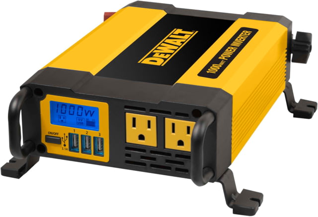 DeWALT  Watt Professional Power Inverter Yellow/Black