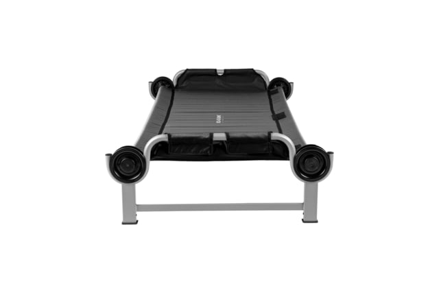Disc-O-Bed Kid-O-Bed Single Portable Cot Youth Black