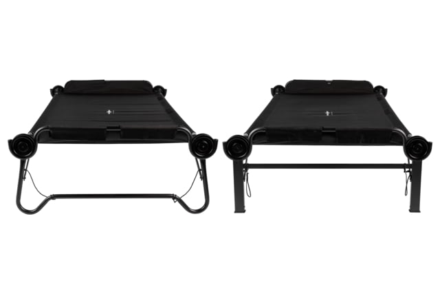 Disc-O-Bed Portable Cot System 2XL Black