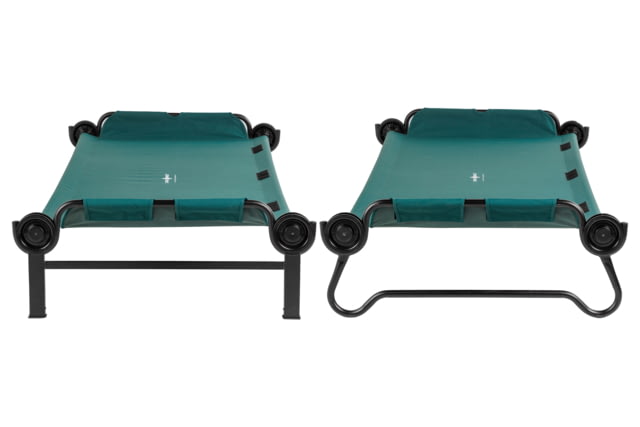 Disc-O-Bed Portable Cot System Extra Large Green