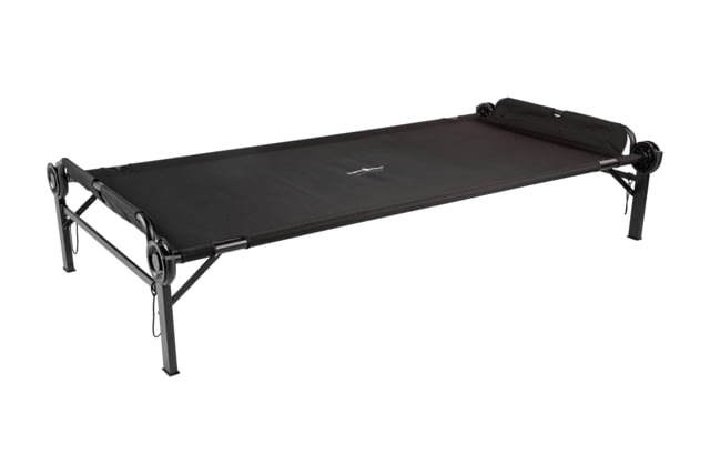 Disc-O-Bed Single Portable Cot 2XL Black
