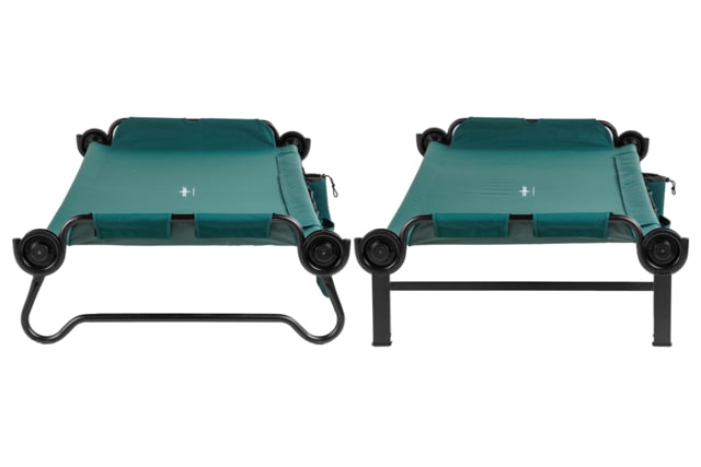 Disc-O-Bed Single Portable Cot Extra Large Green