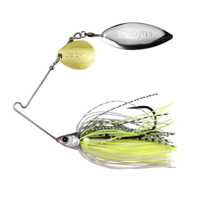 Dobyns D-Blade Beast Series Spinnerbaits Colorado/Willow Blade 1/2oz Chartreuse Shad BST 1/2 B08 COL/WIL