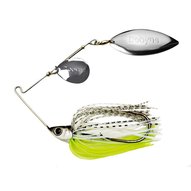 Dobyns D-Blade Beast Series Spinnerbaits Colorado/Willow Blade 1/2oz Shad Clear Chartreuse BST 1/2 B10 COL/WIL