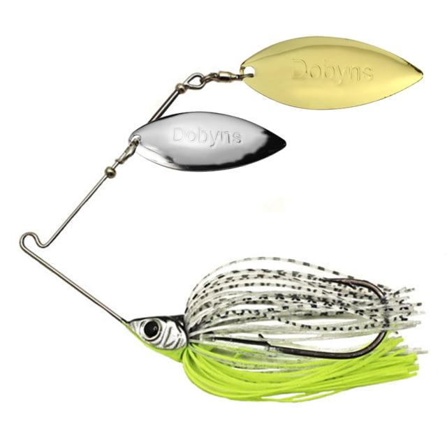 Dobyns D-Blade Beast Series Spinnerbaits Willow/Willow Blade 1/2oz Chartreuse Shad BST 1/2 B08 WIL/WIL