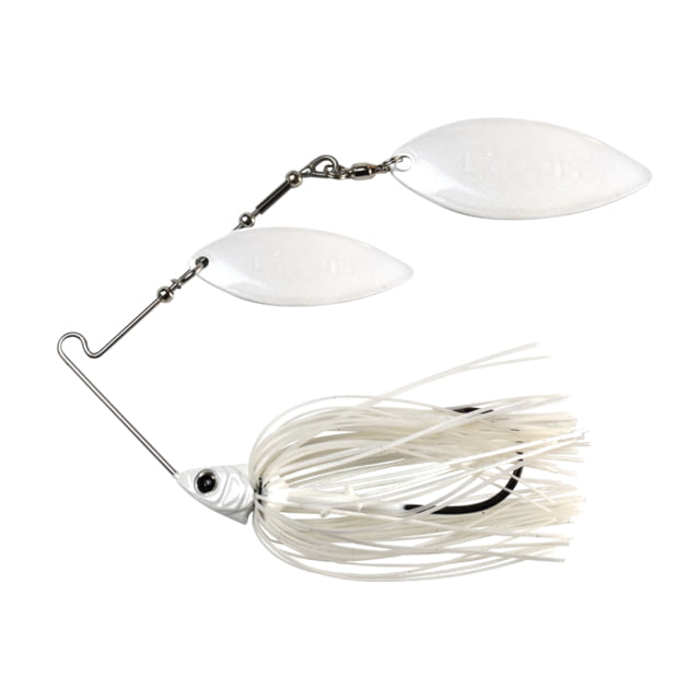 Dobyns D-Blade Beast Series Spinnerbaits Willow/Willow Blade 1/2oz White on White BST 1/2 B05 WIL/WIL