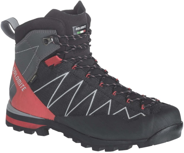 Dolomite Crodarossa Pro GTX 2.0 Shoes - Mens Black/ Fiery Red 12.5