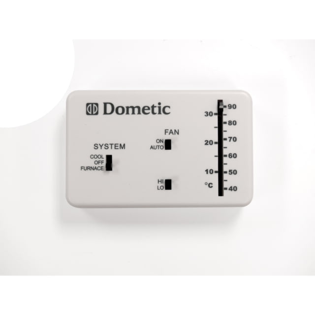 DOMETIC Analog Wall Thermostat Only Polar White