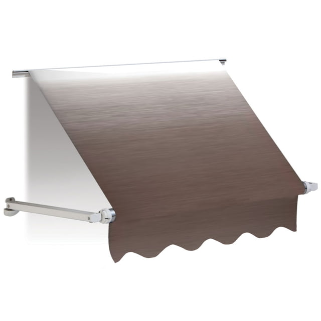 DOMETIC Deluxe Plus Standard Window Awning - 42" Sandstone Vinyl with Polar White Hardware 42in