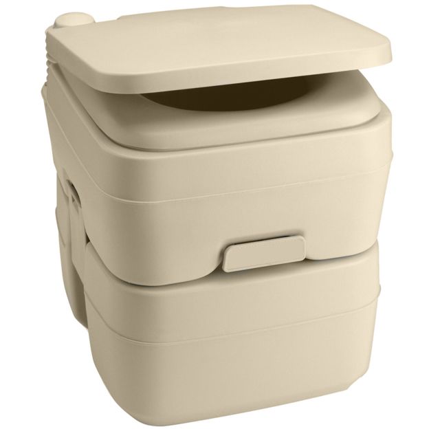 DOMETIC MSD Portable Toilet 5.0 Gallon Parchment 965