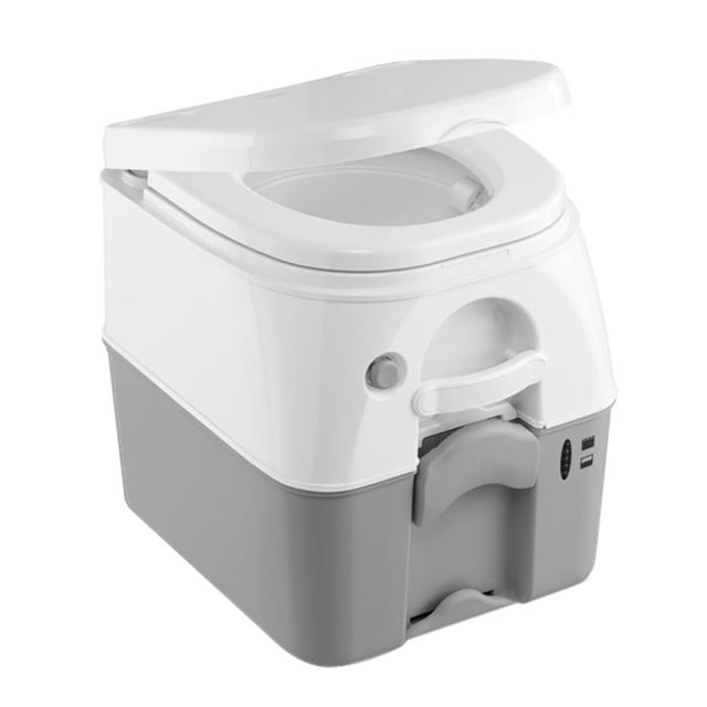 DOMETIC SeaLand 975MSD Portable Toilet 5.0 Gallon - Grey w/Brackets