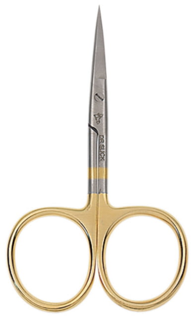 Dr. Slick Straight All Purpose Scissor 4in Gold Loops
