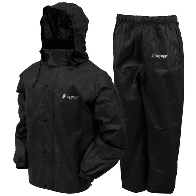 Driducks All Sport Rain Suit - Men's Large Black