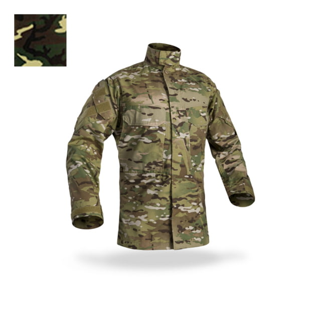 DRIFIRE / Crye Precision FR Field Shirt - Men's Long NATO Woodland Large