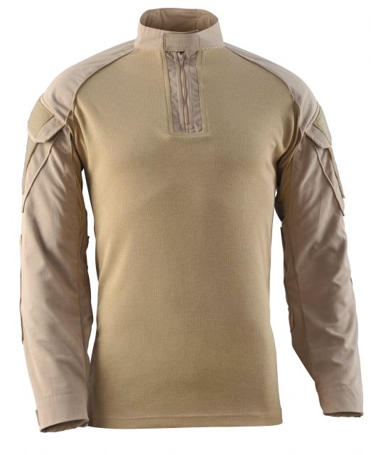 DRIFIRE FORTREX FR Combat Shirt NAVAIR Men's Tan Large Long 20000227-KH-LL