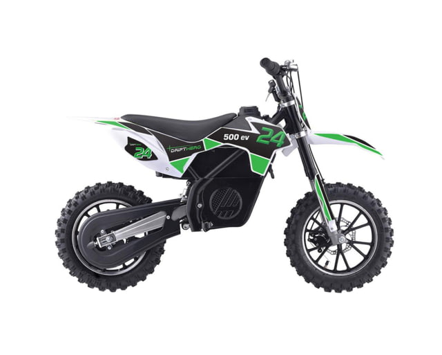 Drift Hero 500W Electric Dirt Bike Black 492231.5in