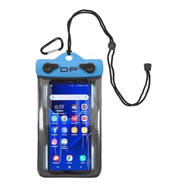 DryPak Cell Phone Case 4 x 6 Blue Blue 1 Year Mfg Warranty Tpu/Pp DP-45563
