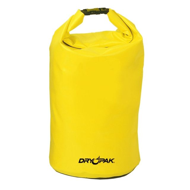 DryPak Roll Top Dry Gear Bag Yellow 11.5in x 19in