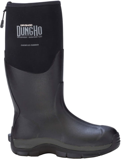 Dryshod Dungho Hi Tough Boots - Men's Black/Grey 10