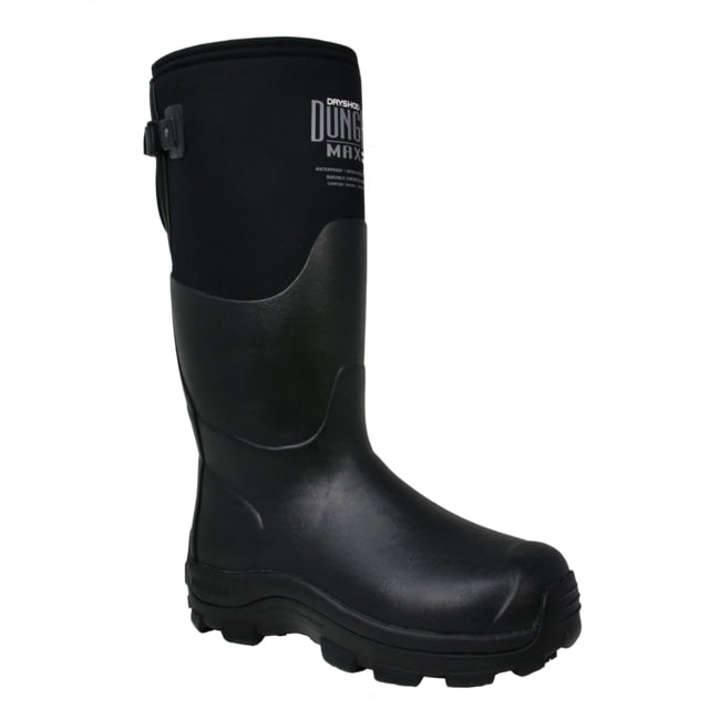 Dryshod DungHo Max Gusset Extreme-Cold Conditions Barnyard Boot - Men's Black/Grey 13
