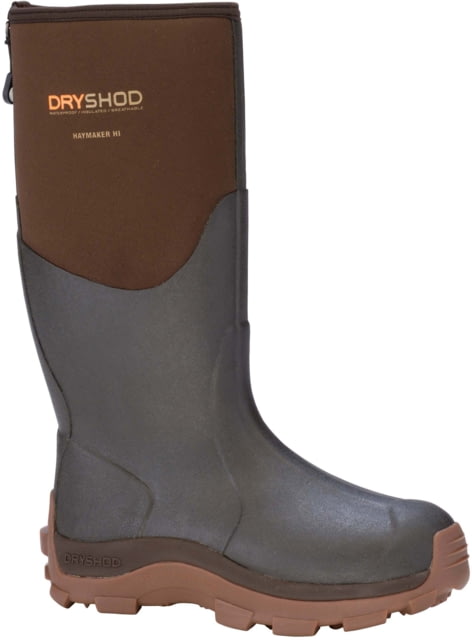 Dryshod Haymaker Hi Farm Boot - Men's Brown/Peanut 7