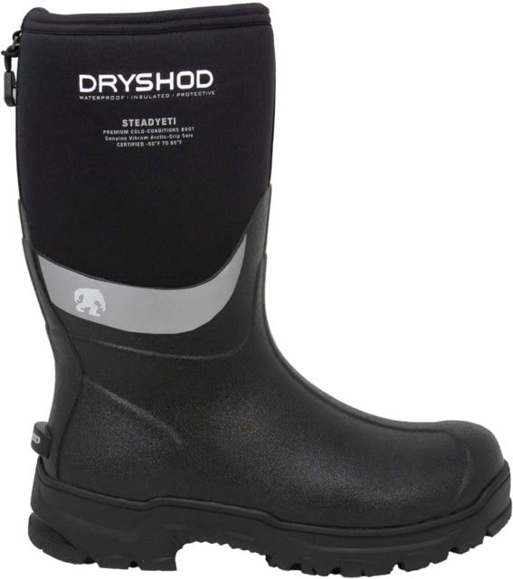 Dryshod Steadyeti Mid Winter Boot - Men's Black/Grey 12