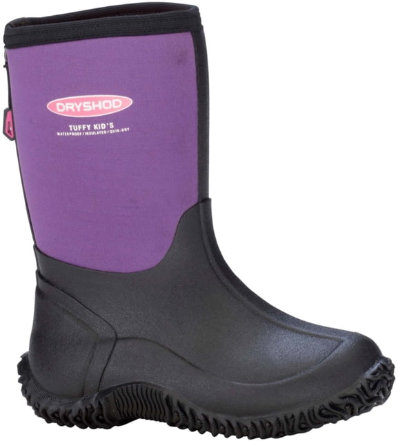 Dryshod Tuffy Sport Boot - Kids Black/Purple 10
