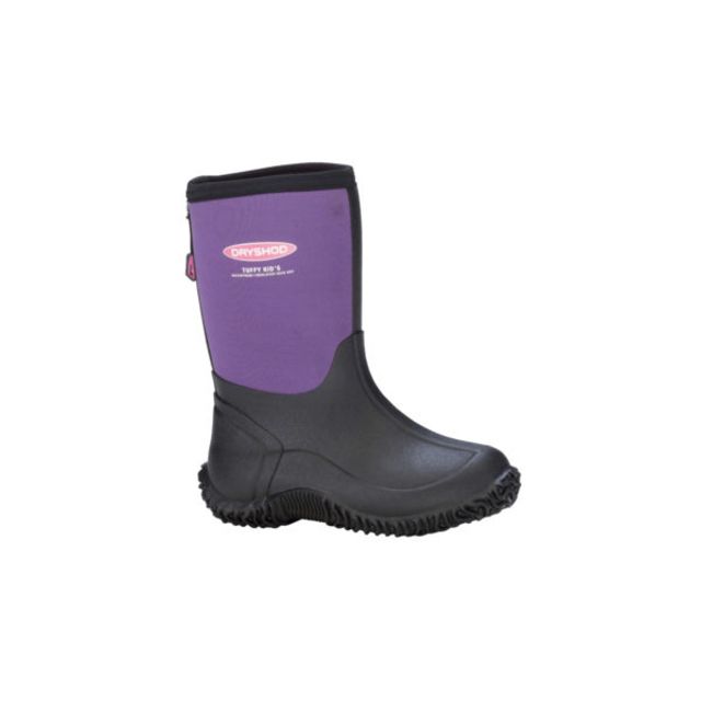 Dryshod Dryshod Tuffy Sport Boot - Kids Black/Purple 4
