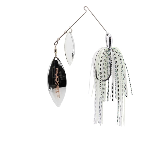 Duckett Fishing BD Double Willow Spinnerbait 3/4oz Gray Chartreuse BDSBDW3/4 GC