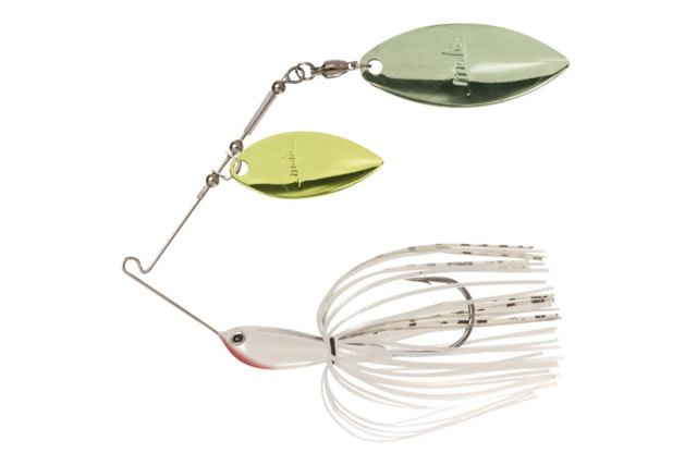 Duckett Fishing Duckett Fishing BD Water Slash Double Willow Spinnerbait Special White 1/2 oz MXWSDW1/2 SW