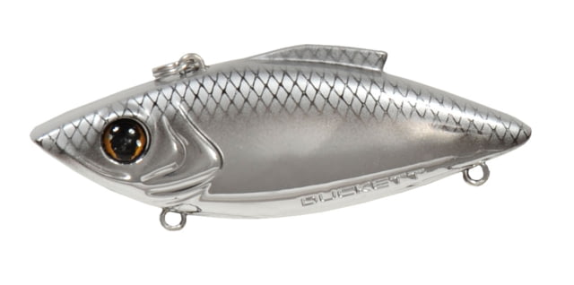 Duckett Fishing Duckett Fishing Duckett Trap Chrome Gray Shad 1/2 oz